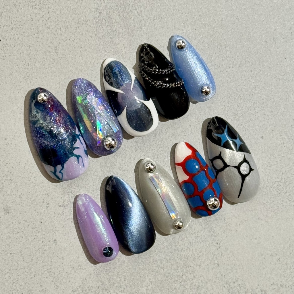 <にじさんじ> 星導ショウ イメージネイルチップ