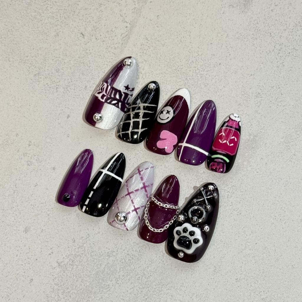 <にじさんじ> 佐伯イッテツ イメージネイルチップ