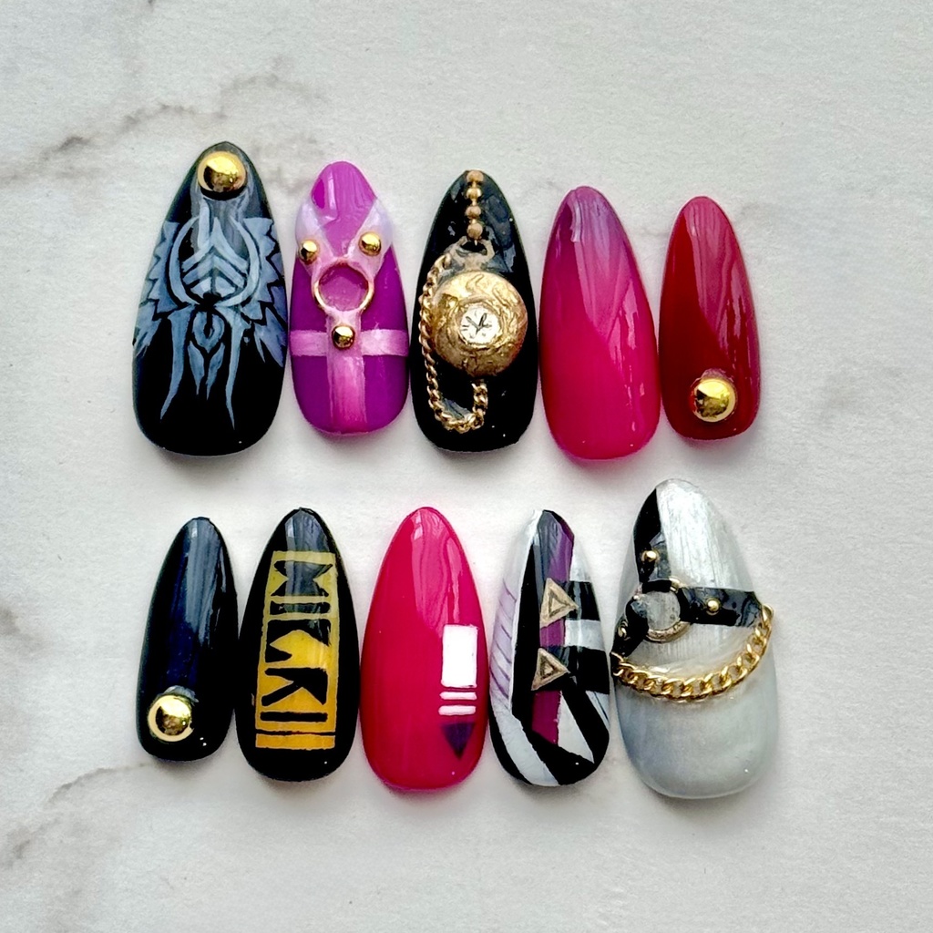 ＜にじさんじ＞ 渡会雲雀　イメージネイルチップ