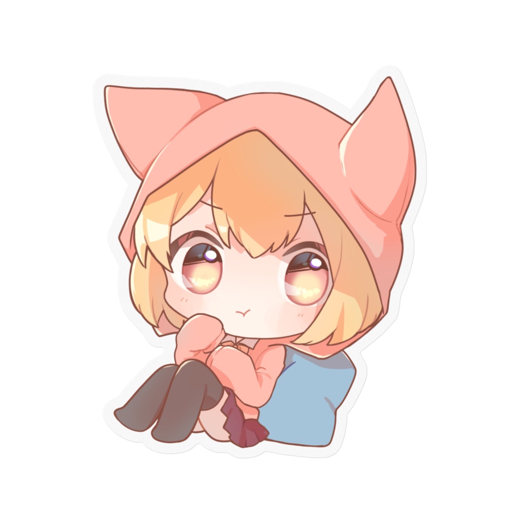 猫被りみずな SDイラスト ステッカー