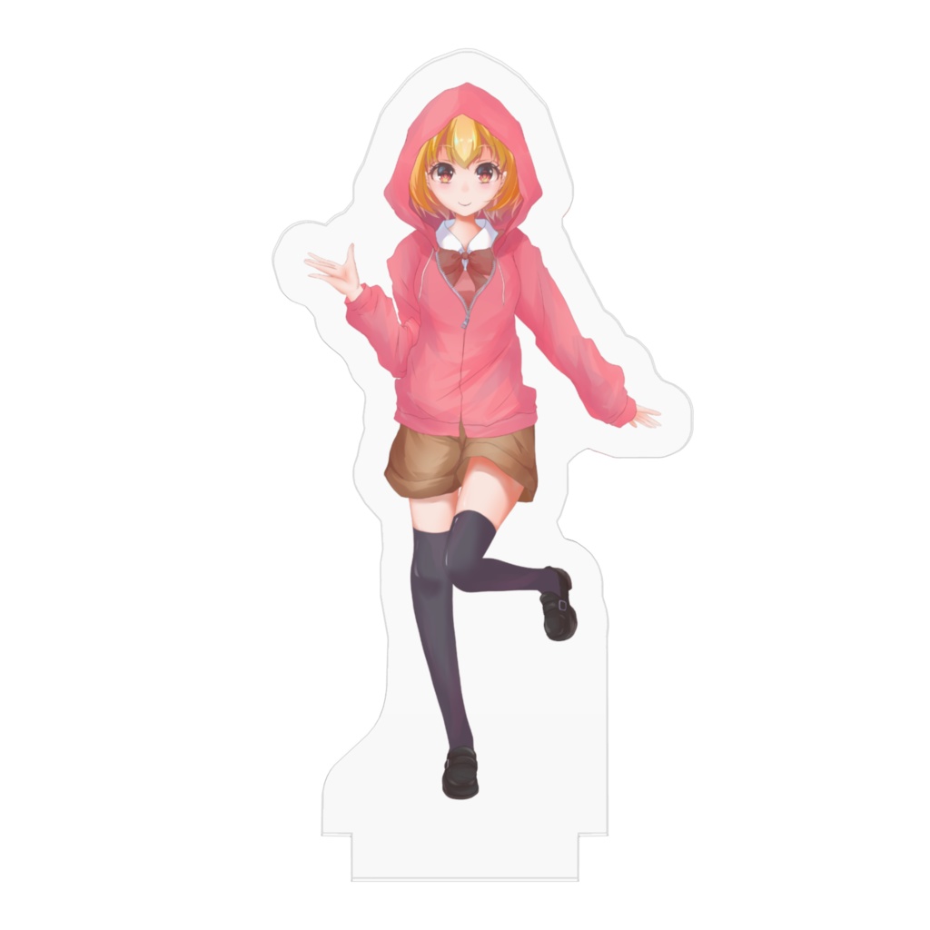 猫被りみずな 立ち絵パーカー アクリルスタンド