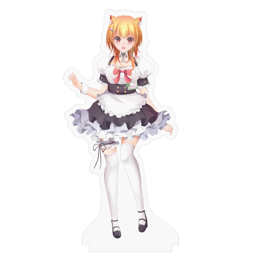 猫被りみずな・メイド猫耳衣装・アクリルスタンド