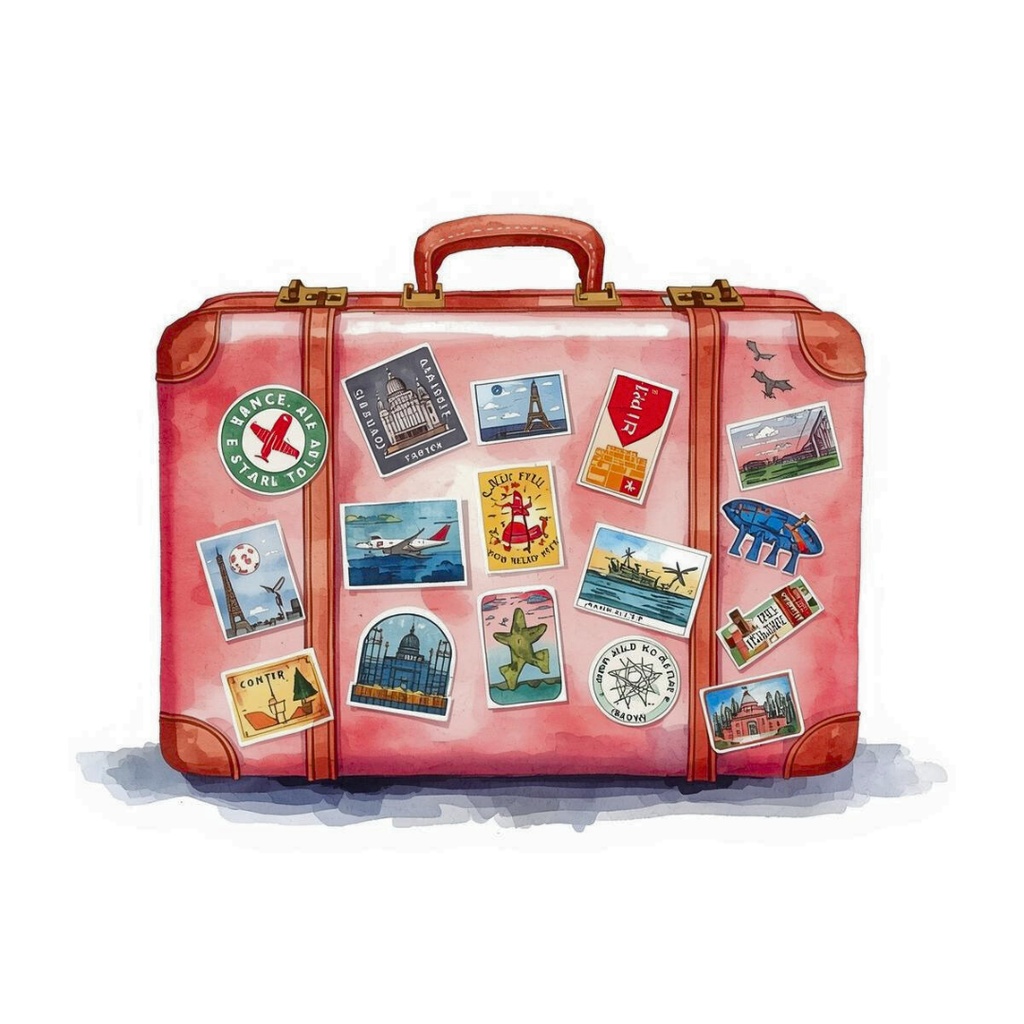 TABIシリーズ・旅のクリップアート(個別販売) TABIシリーズ