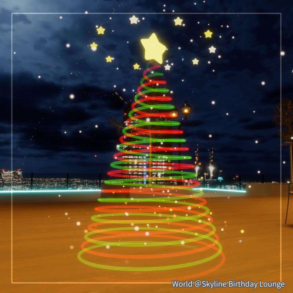 【パーティクルギミック】Little Xmas【ワールド固定できる!】