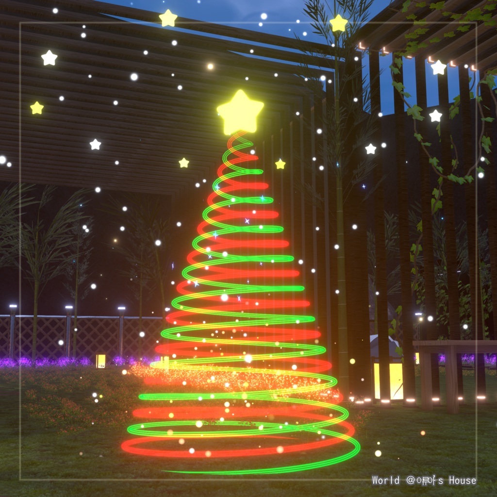 【パーティクルギミック】Little Xmas【ワールド固定できる!】