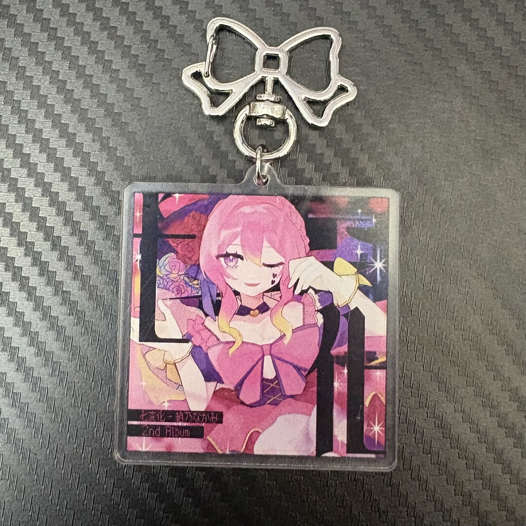 【 #箱乃なかみ七変化 】ジャケット両面アクリルキーホルダー