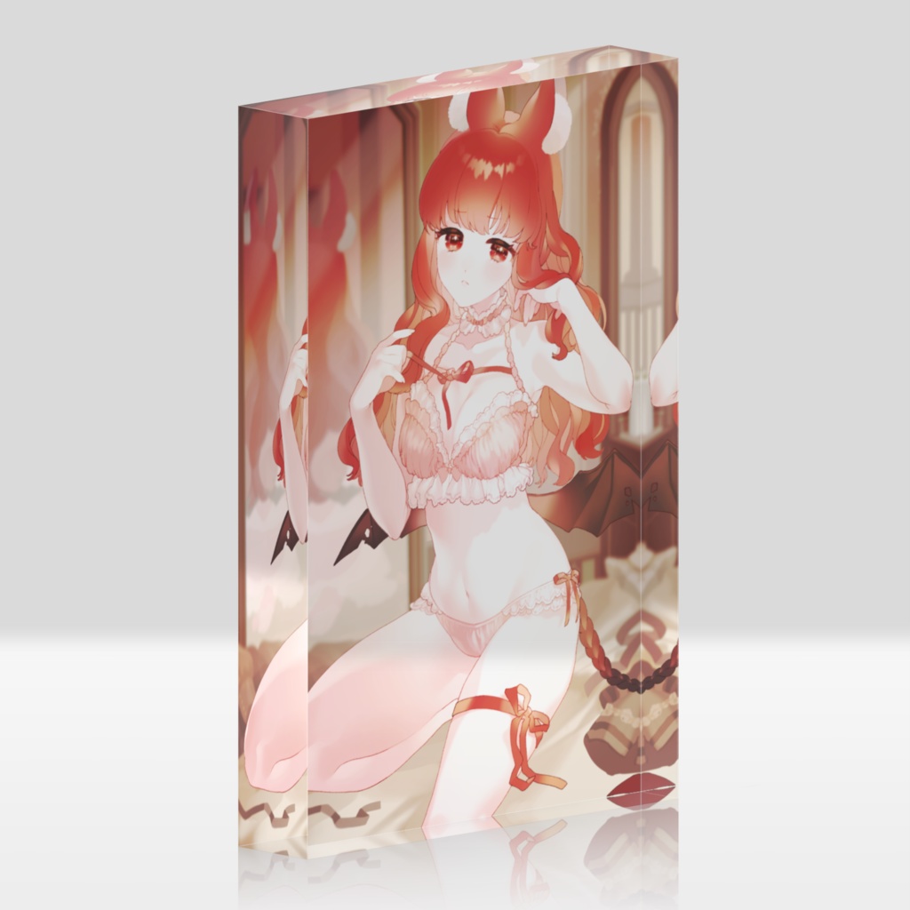 園屋敷てん【ランジェリー】アクリルブロック