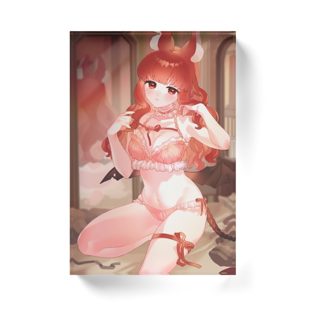 園屋敷てん【ランジェリー】アクリルブロック