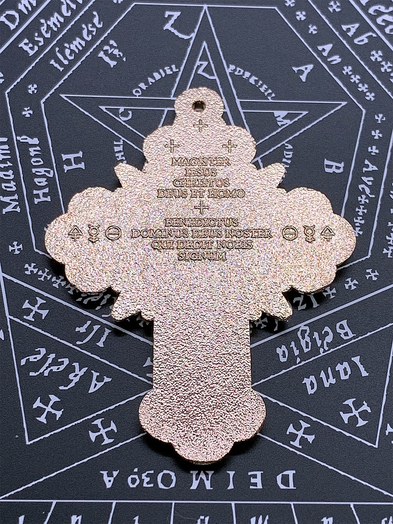 黄金の夜明け団の薔薇十字記章 Golden Dawn Rose Cross Lamen