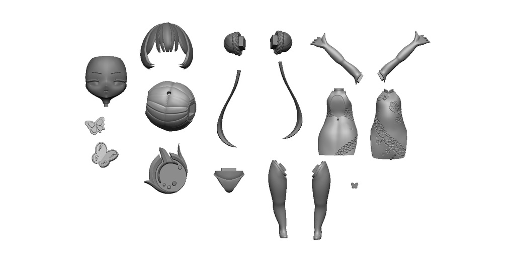 ブルーアーカイブ バンザイ体操キサキ ガレージキット