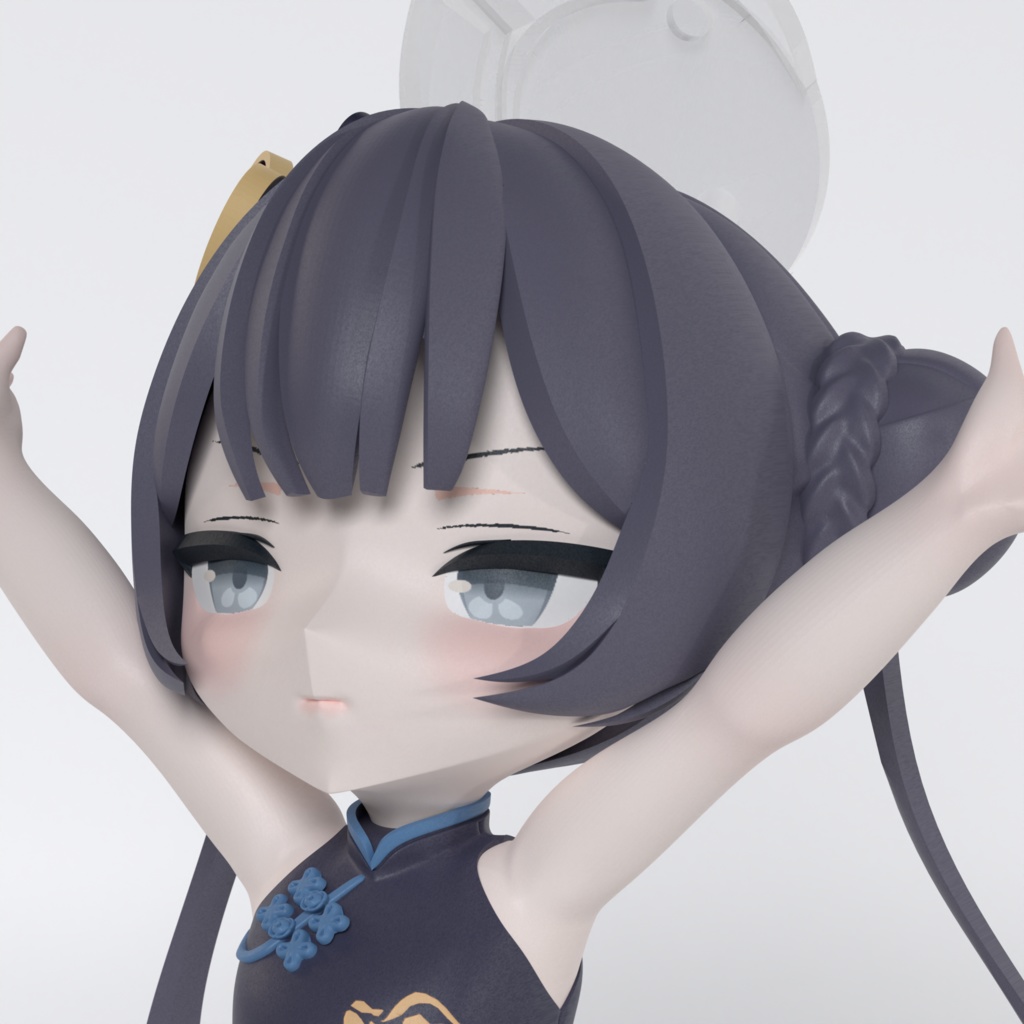 ブルーアーカイブ バンザイ体操キサキ ガレージキット