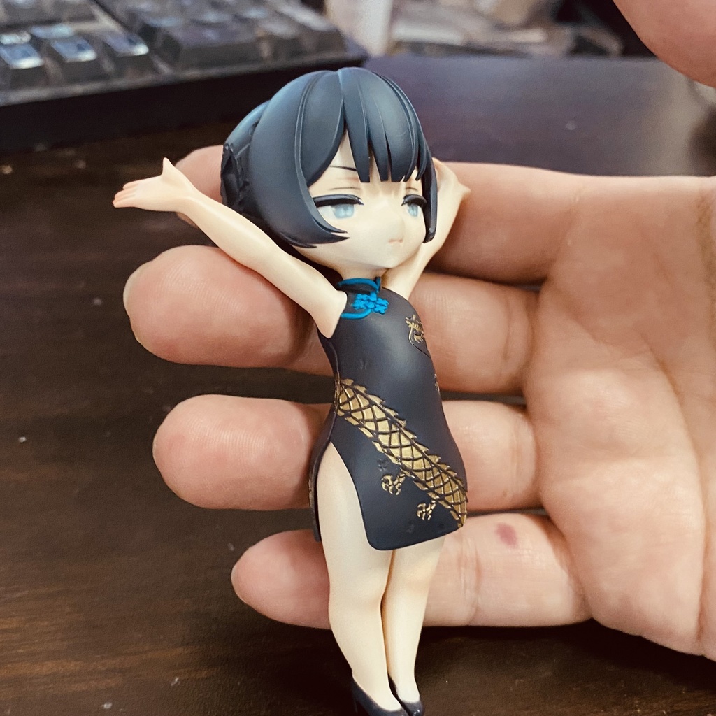 ブルーアーカイブ　バンザイ体操キサキ　ガレージキット