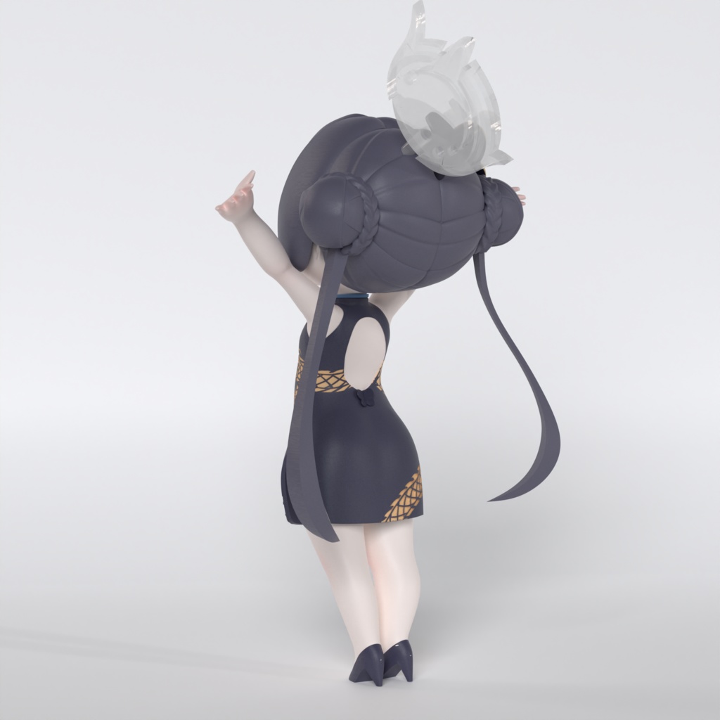 ブルーアーカイブ バンザイ体操キサキ ガレージキット