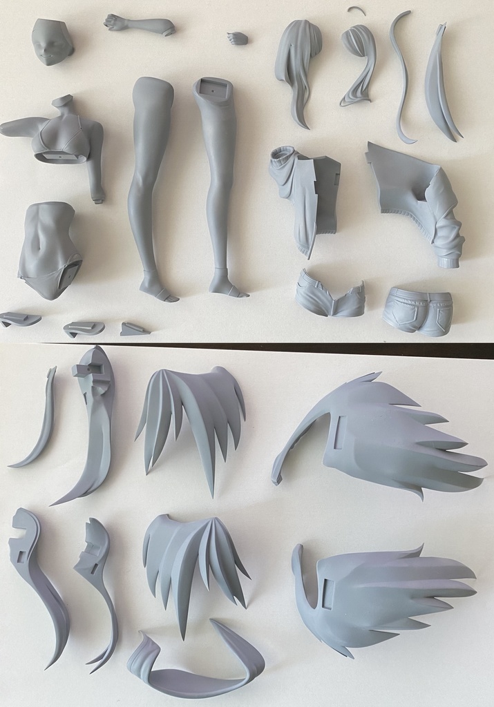 【展示のみ】ブルーアーカイブ 水着イチカ ガレージキット(1/7スケール)