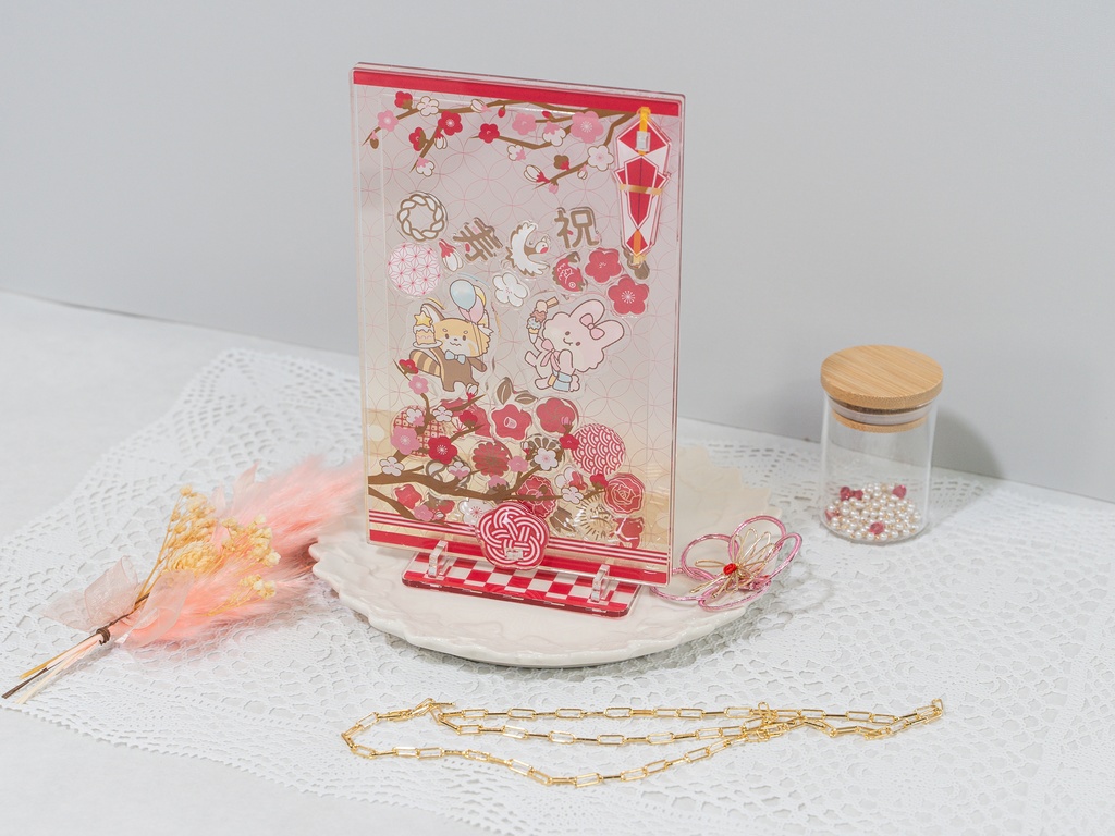 ご祝儀袋風アクリルケース 大