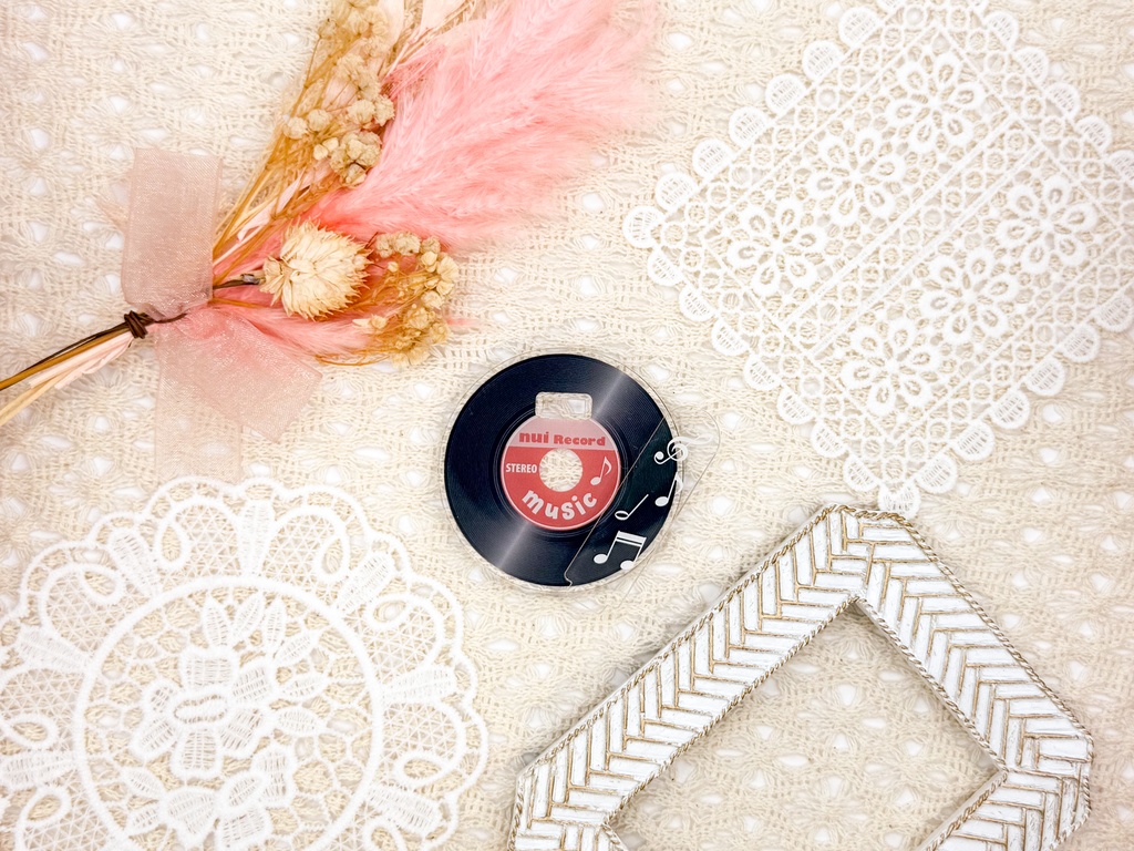 ぬいスタンド《丸型》　レコード