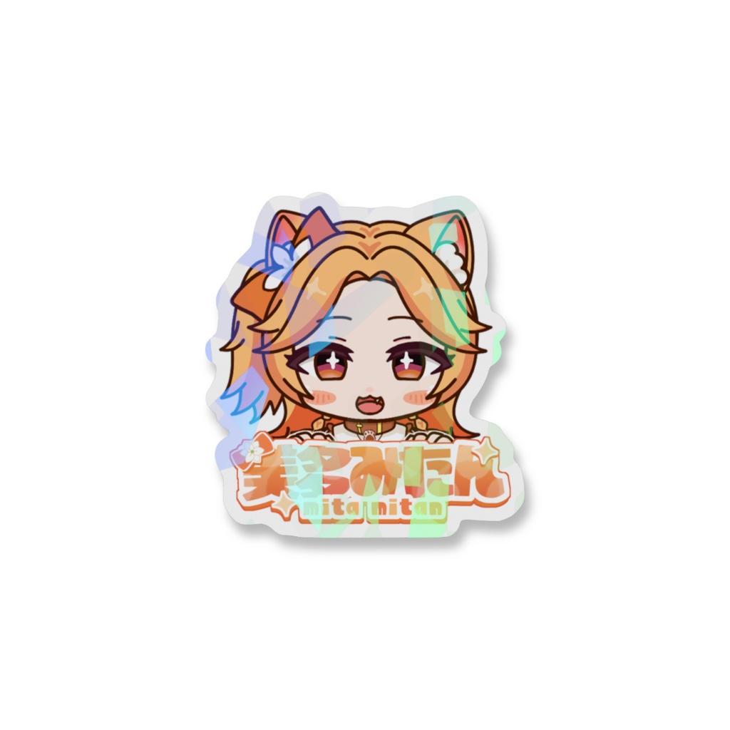 【オリジナル】美多みたん_ホログラムステッカー