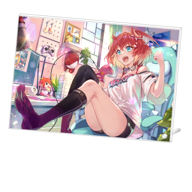 星鳳ともり 1周年記念A4アクリルパネル