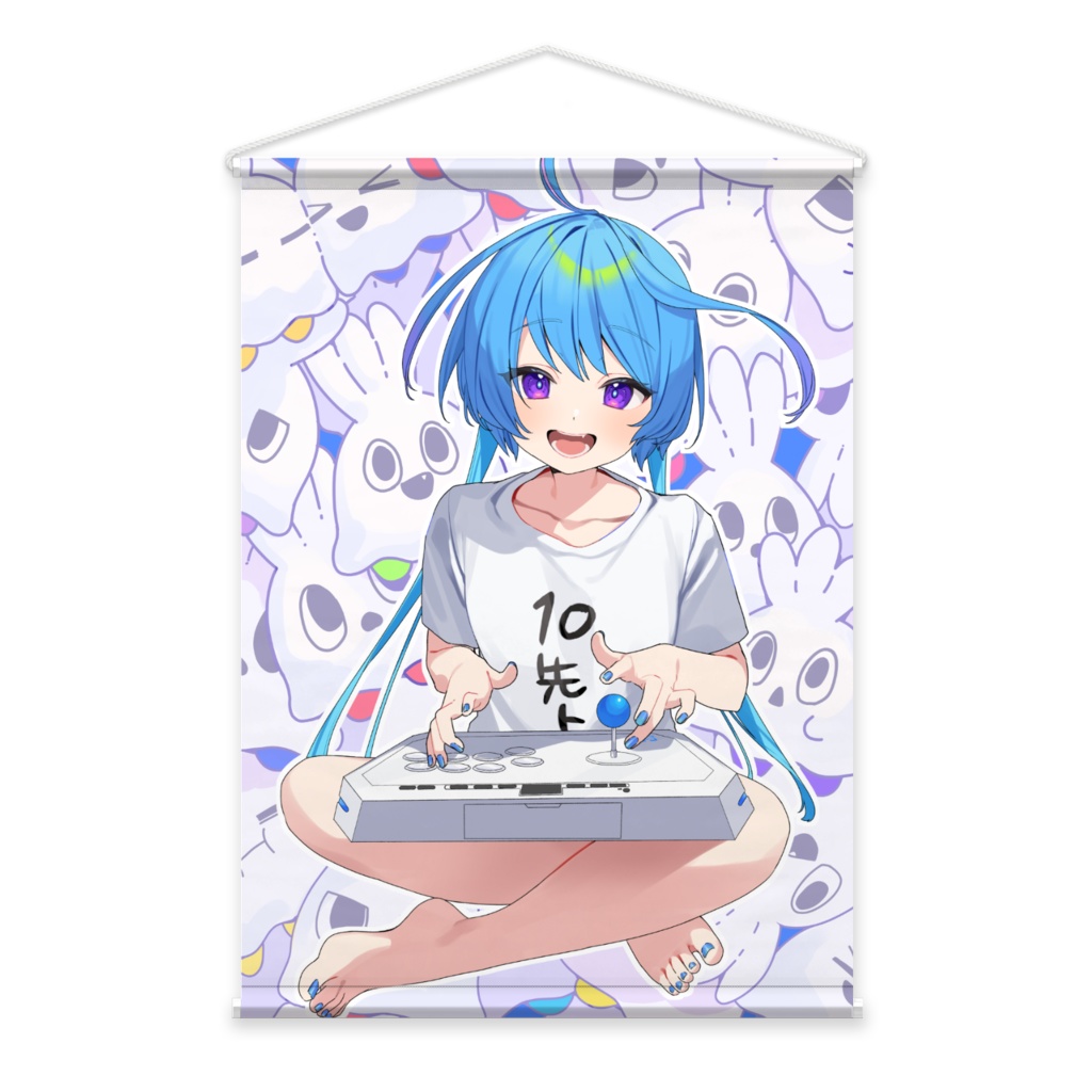 蒼輪ちなみ 1周年記念タペストリー