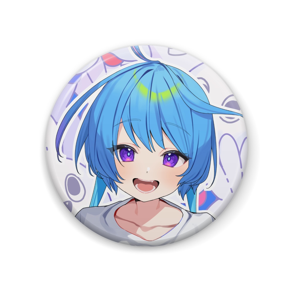 蒼輪ちなみ 1周年記念缶バッジ