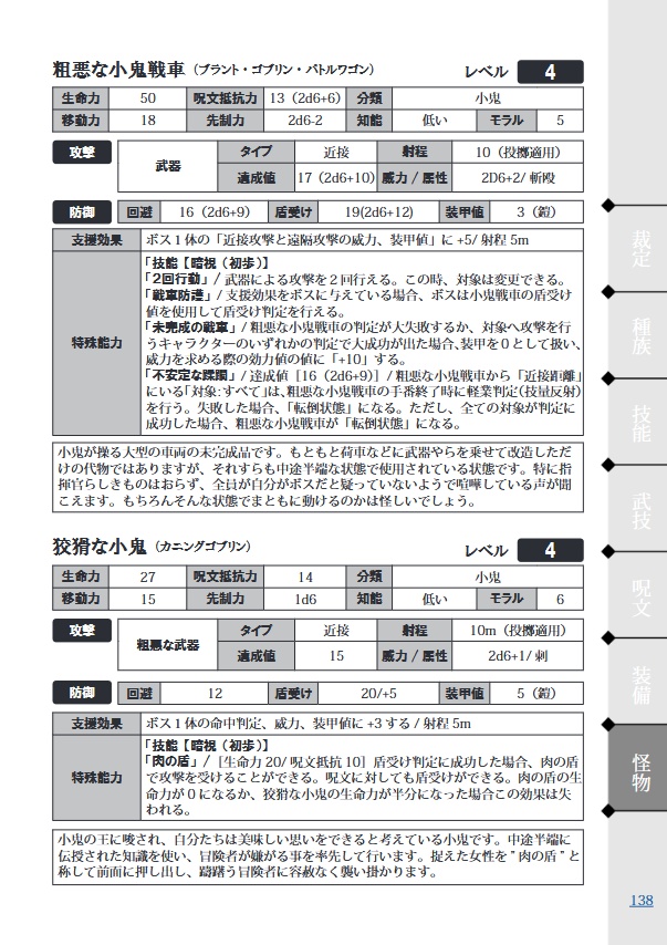 【ゴブリンスレイヤーTRPG】四方世界見聞録【オリジナルサプリメント】