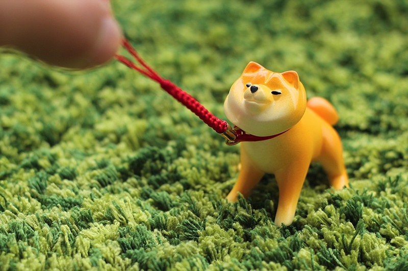 【4月発送・予約】散歩から帰りたくない柴犬フィギュア(塗装済み完成品)