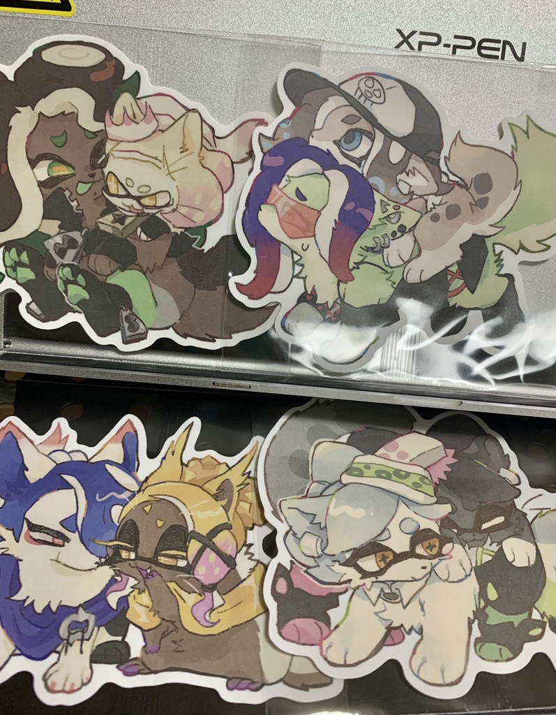 擬獣化ステッカー