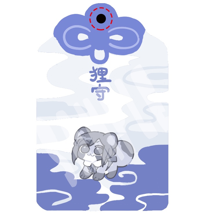 お守りアクキー