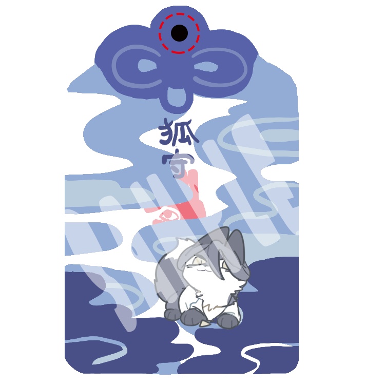 お守りアクキー