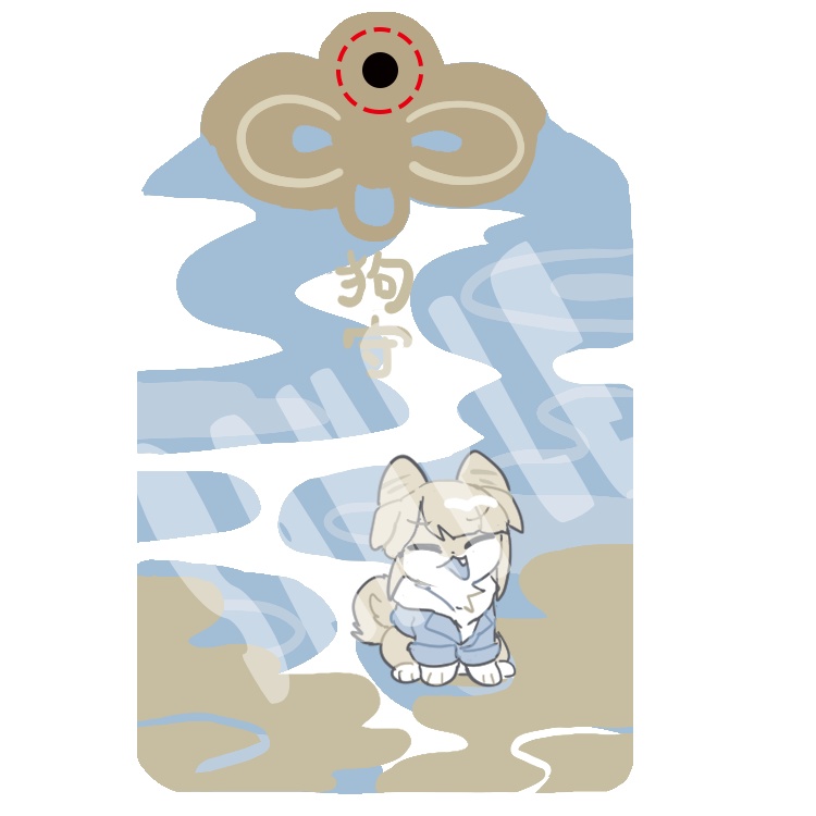 お守りアクキー