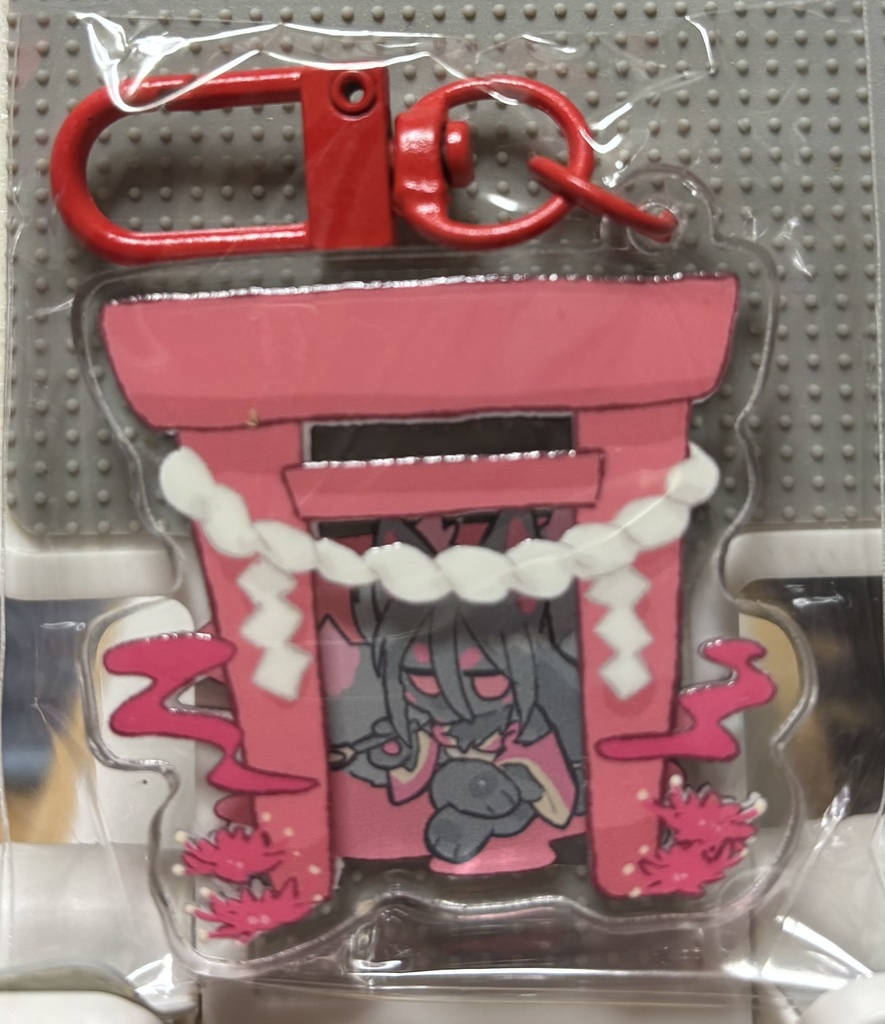 お狐アクキー