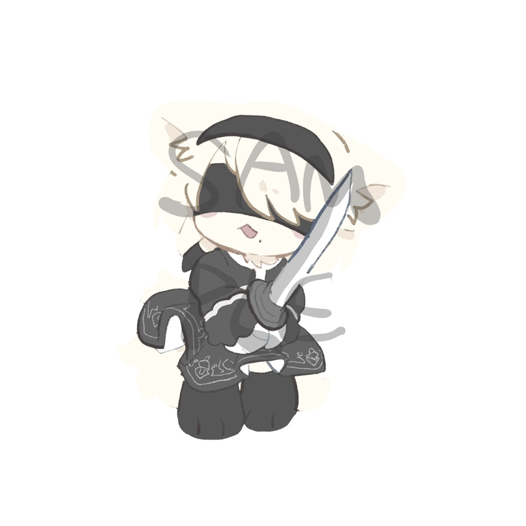 フチなしアクキー