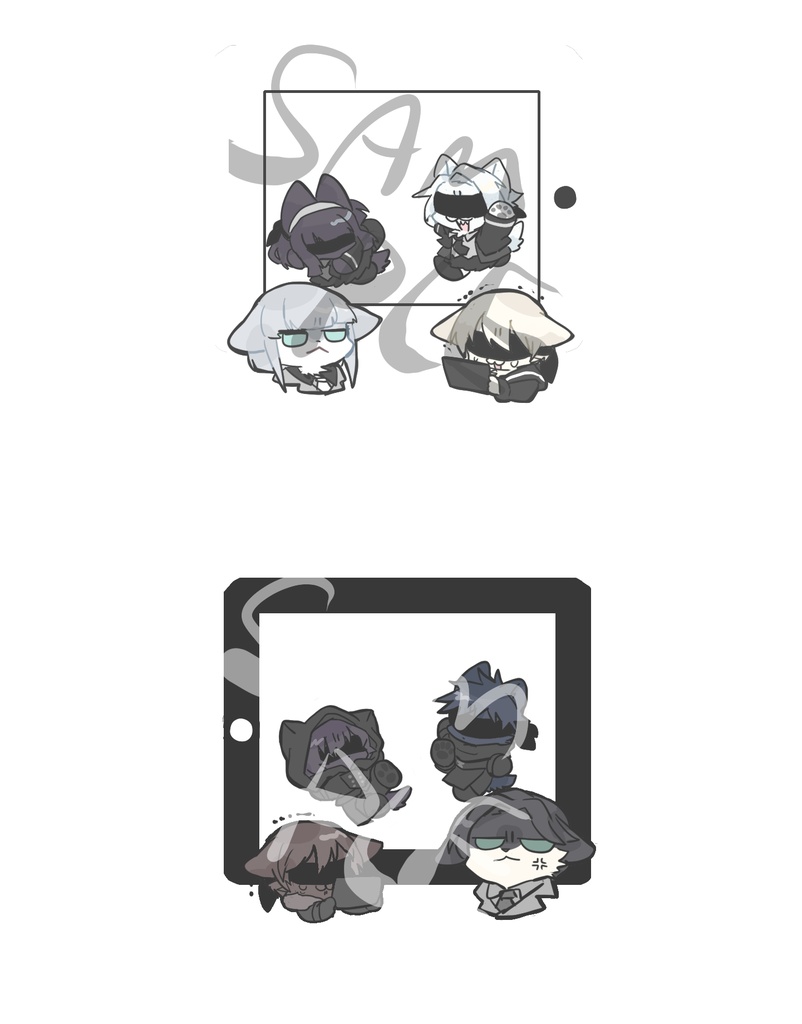 ケンカアクキー