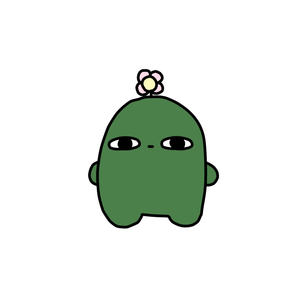 サボさんノーマルステッカー