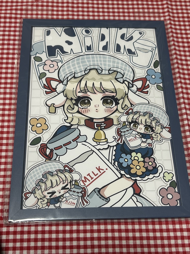 額付きポスター