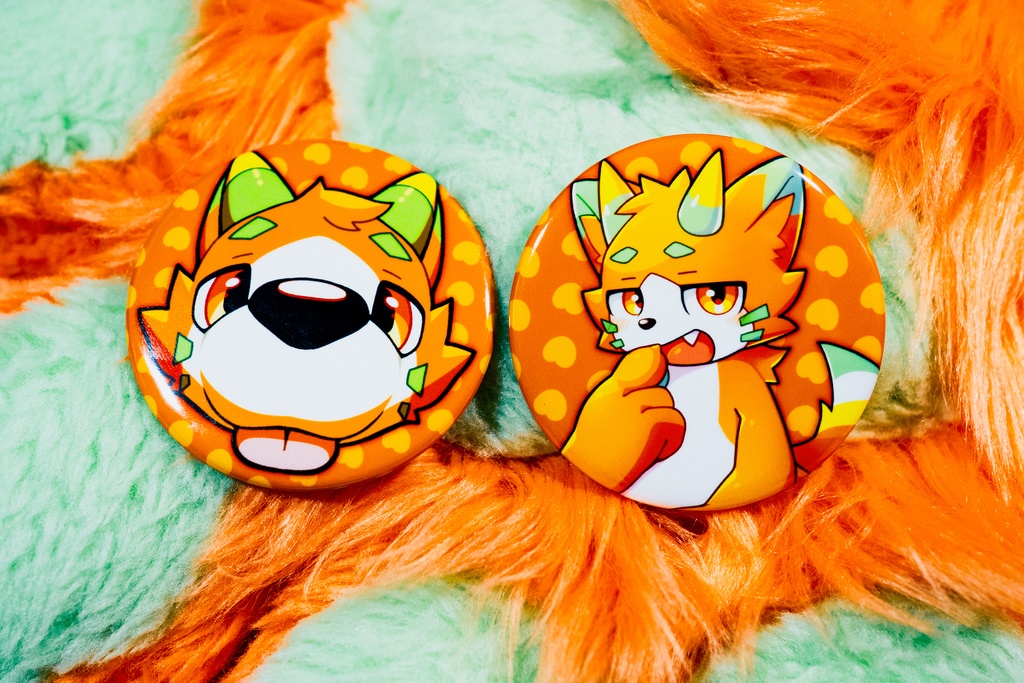 メルバ 缶バッチ②③