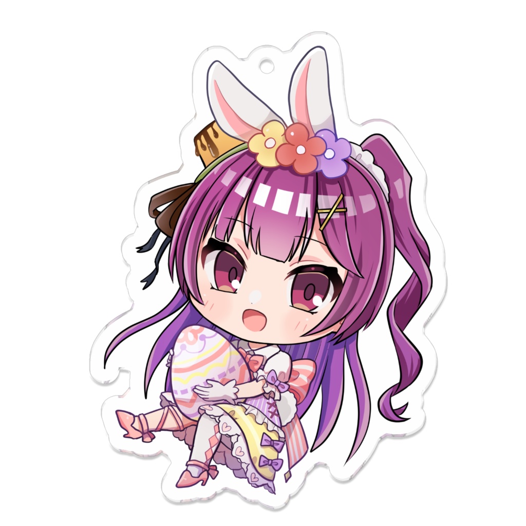 イースターアクキー💜