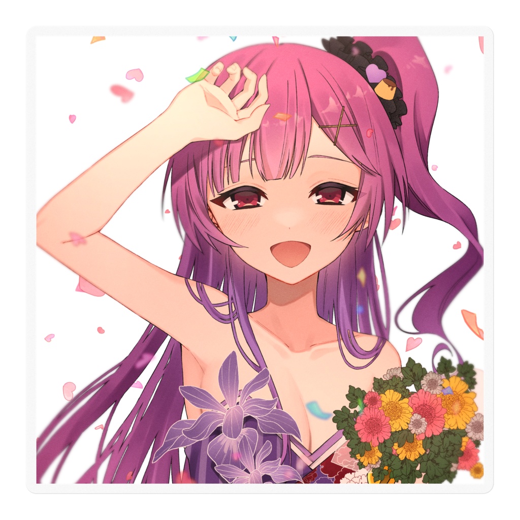 3rd birthday ステッカー💜