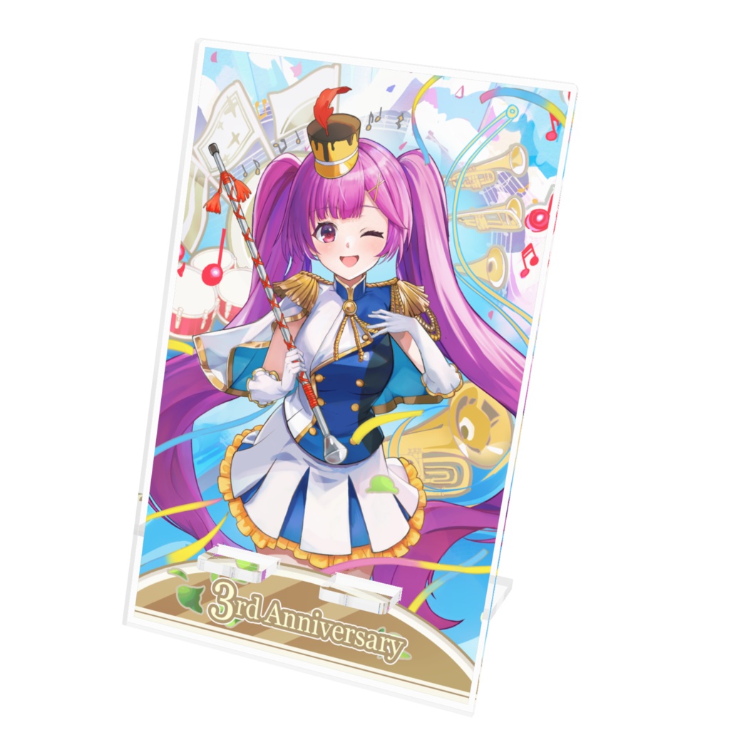 3rd Anniversary スマホスタンド💜