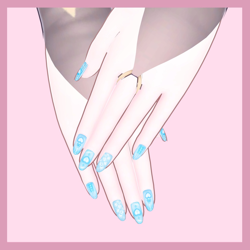 「セレスティア」 Kirakira eye texture& nail texture