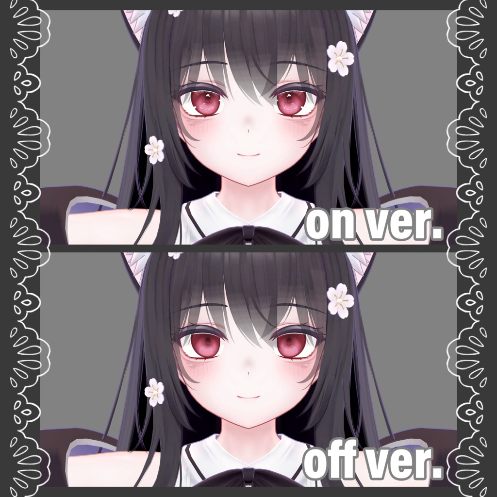 「萌」Yandere eye&make up texture