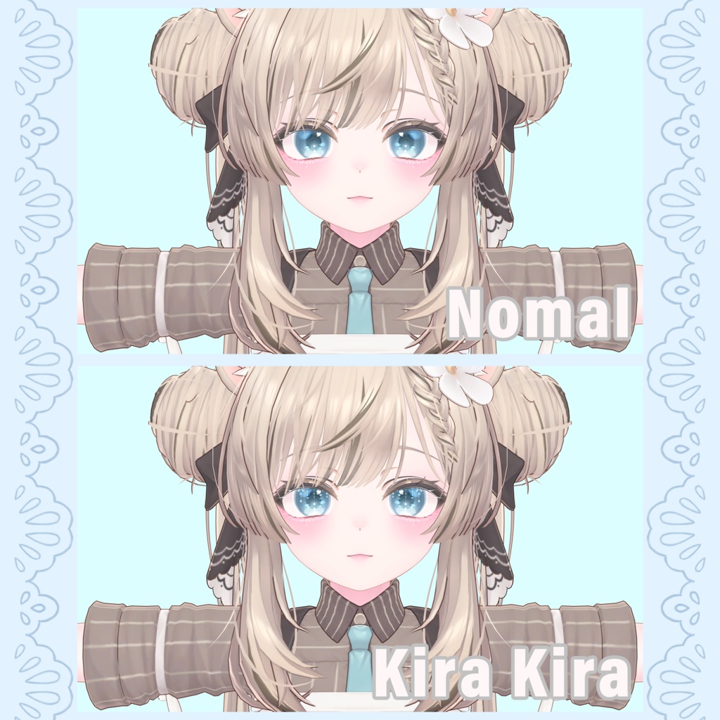 「マヌカ」 Kira kira eye&make up texture