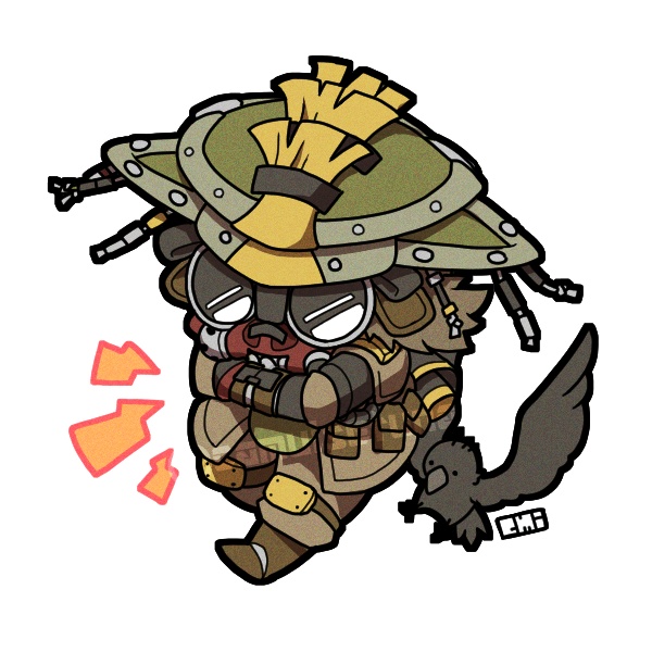 ※再販待ち※【APEX Legends】ブラッドハウンド（Bloodhound）　アクリルキーホルダー