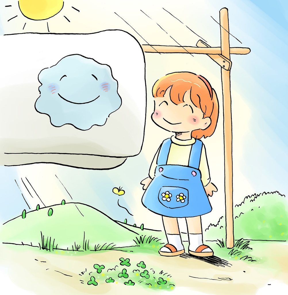 いいてんきですな ぽっかぽかですなTシャツ