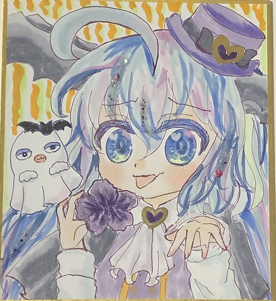 音街ウナ ミニ色紙