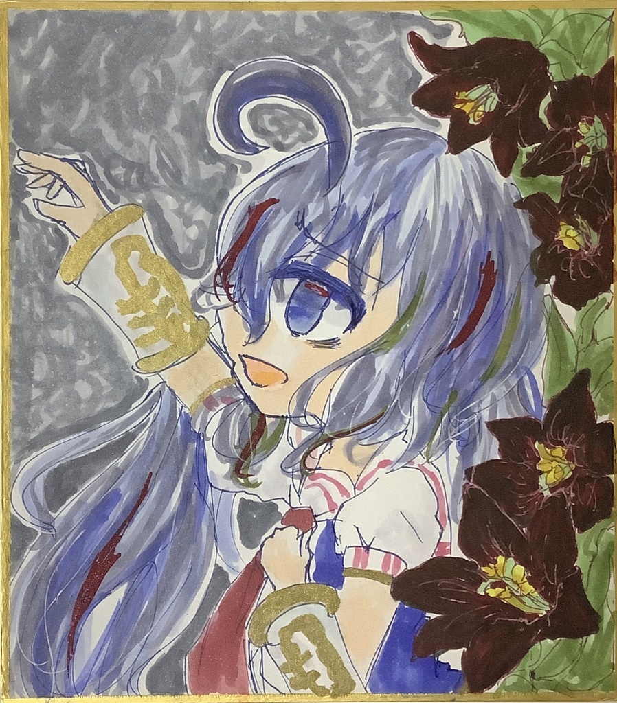 音街ウナ ミニ色紙