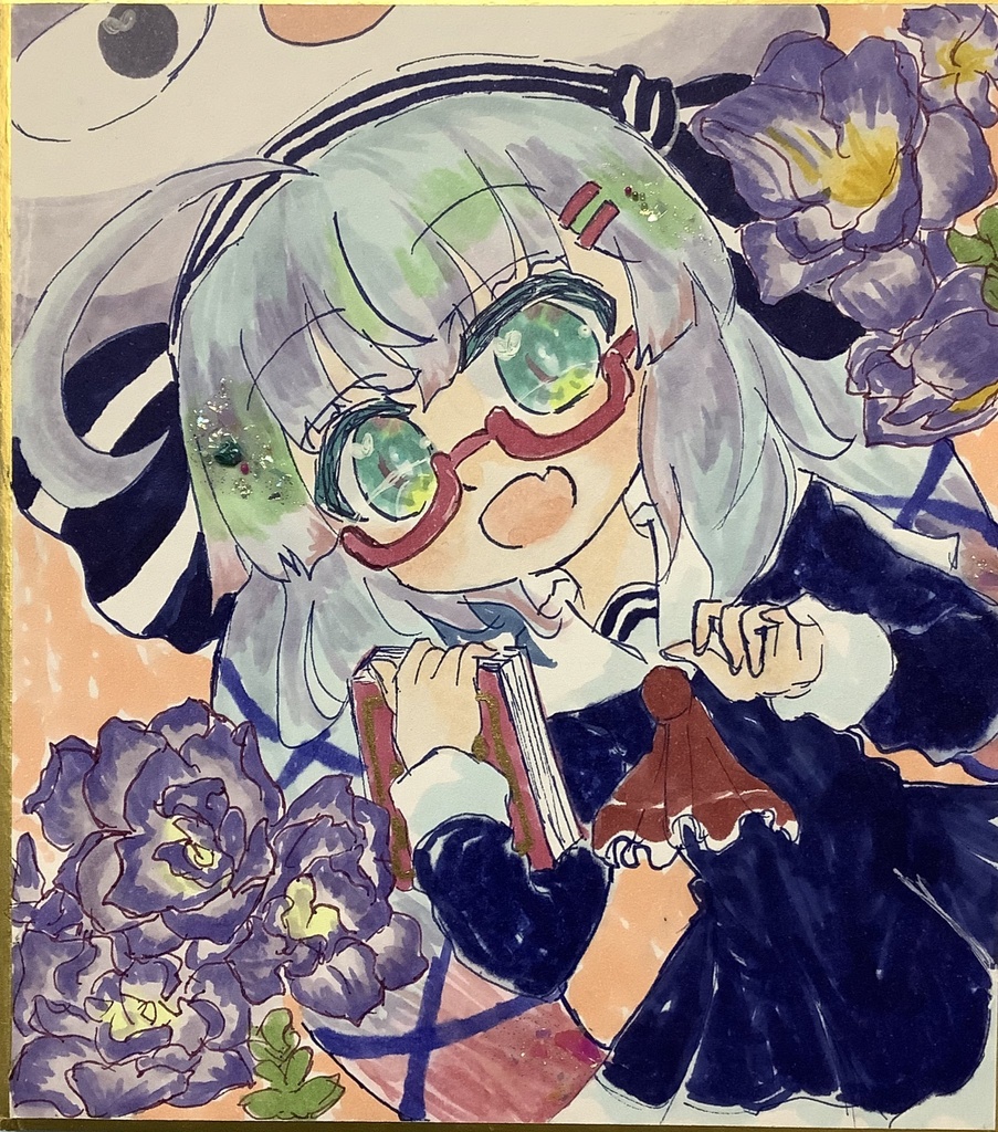 音街ウナ ミニ色紙