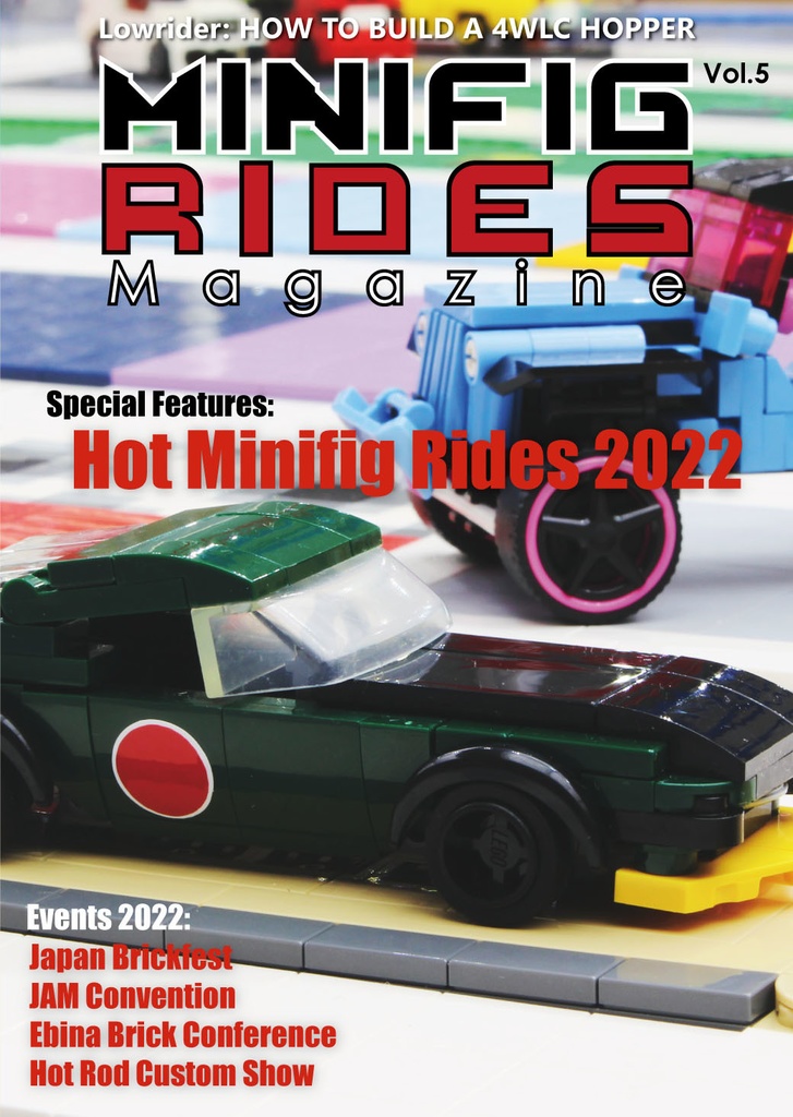 Minifig Rides Magazine Vol5: Hot Minifig Rides 2022