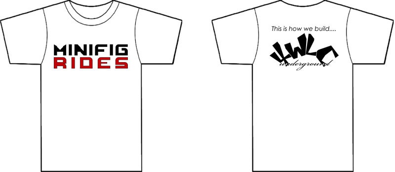Minifig Rides T-Shirt