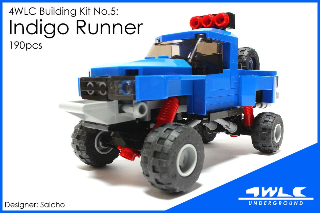 4WLC Building Kit No5: Indigo Runner